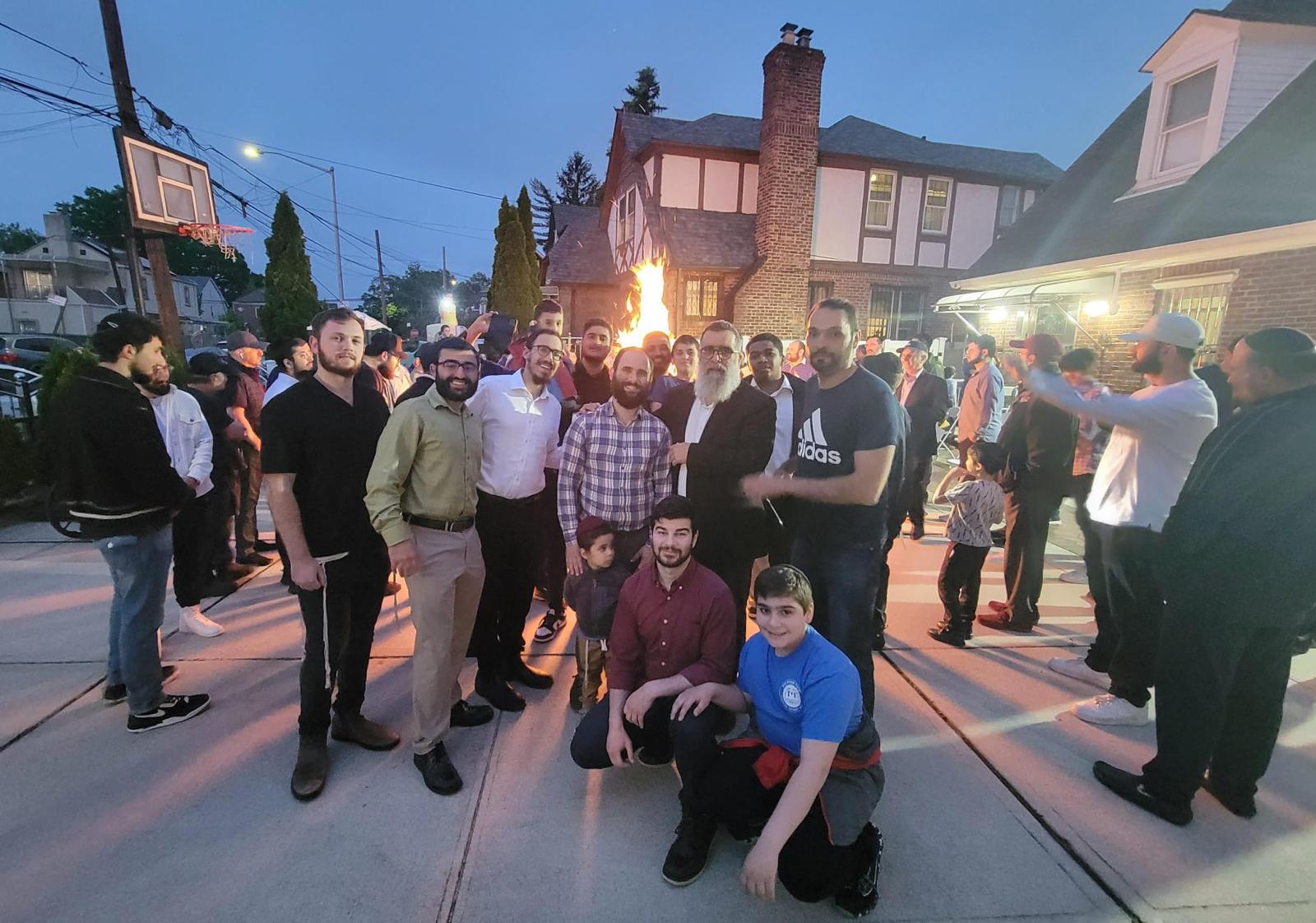 Lag B'Omer bonfire