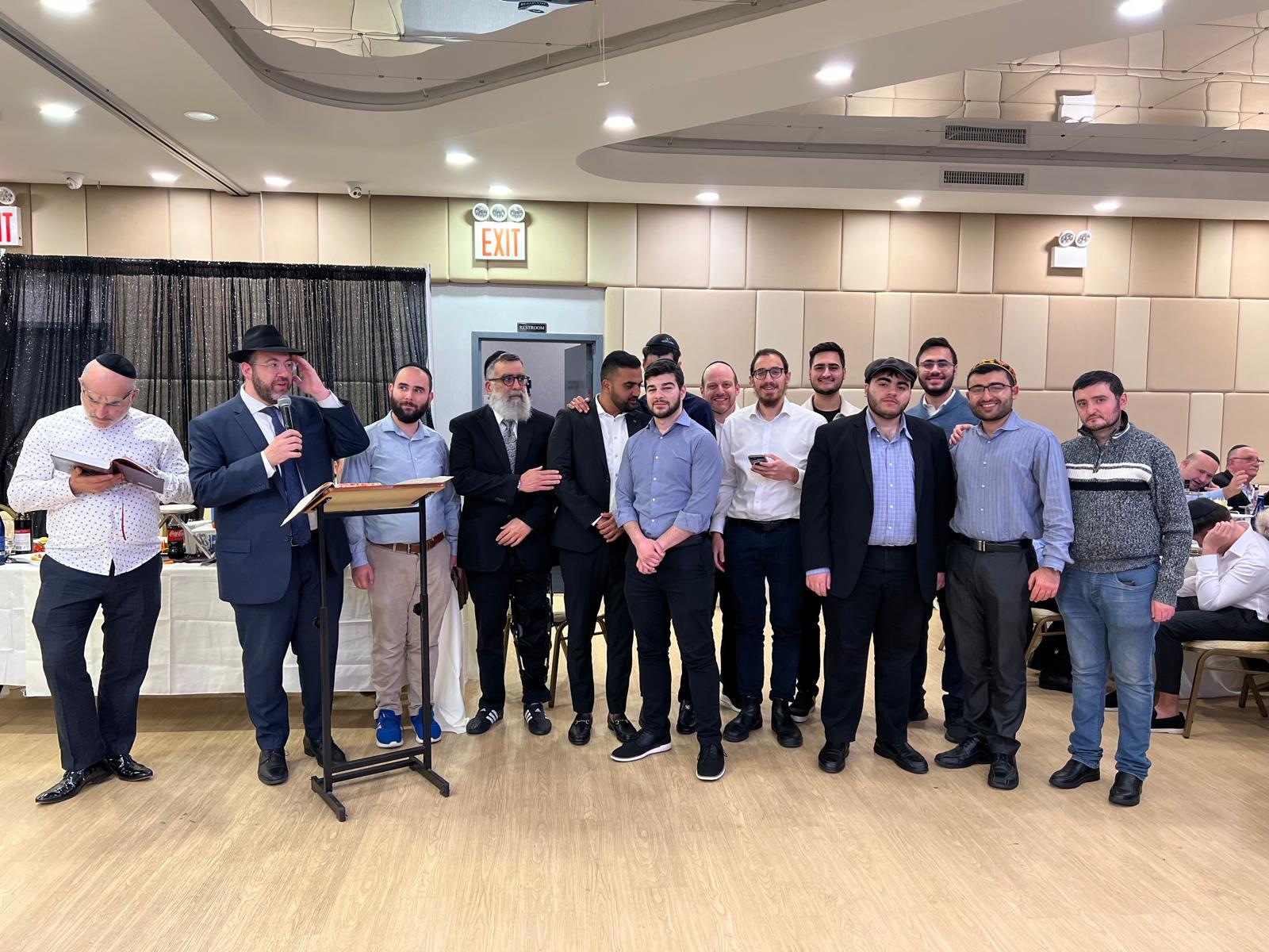 Annual ceremony with students